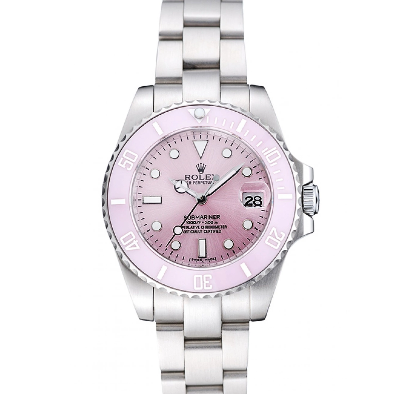 Stainless Dial Lilas Submariner Rolex Steel 1454155 Bracelet 0612